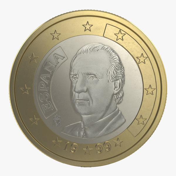 1 euro coin espana 3d 3ds