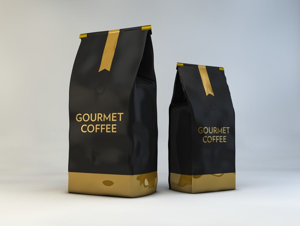 Coffee Bag 3d Models For Download Turbosquid