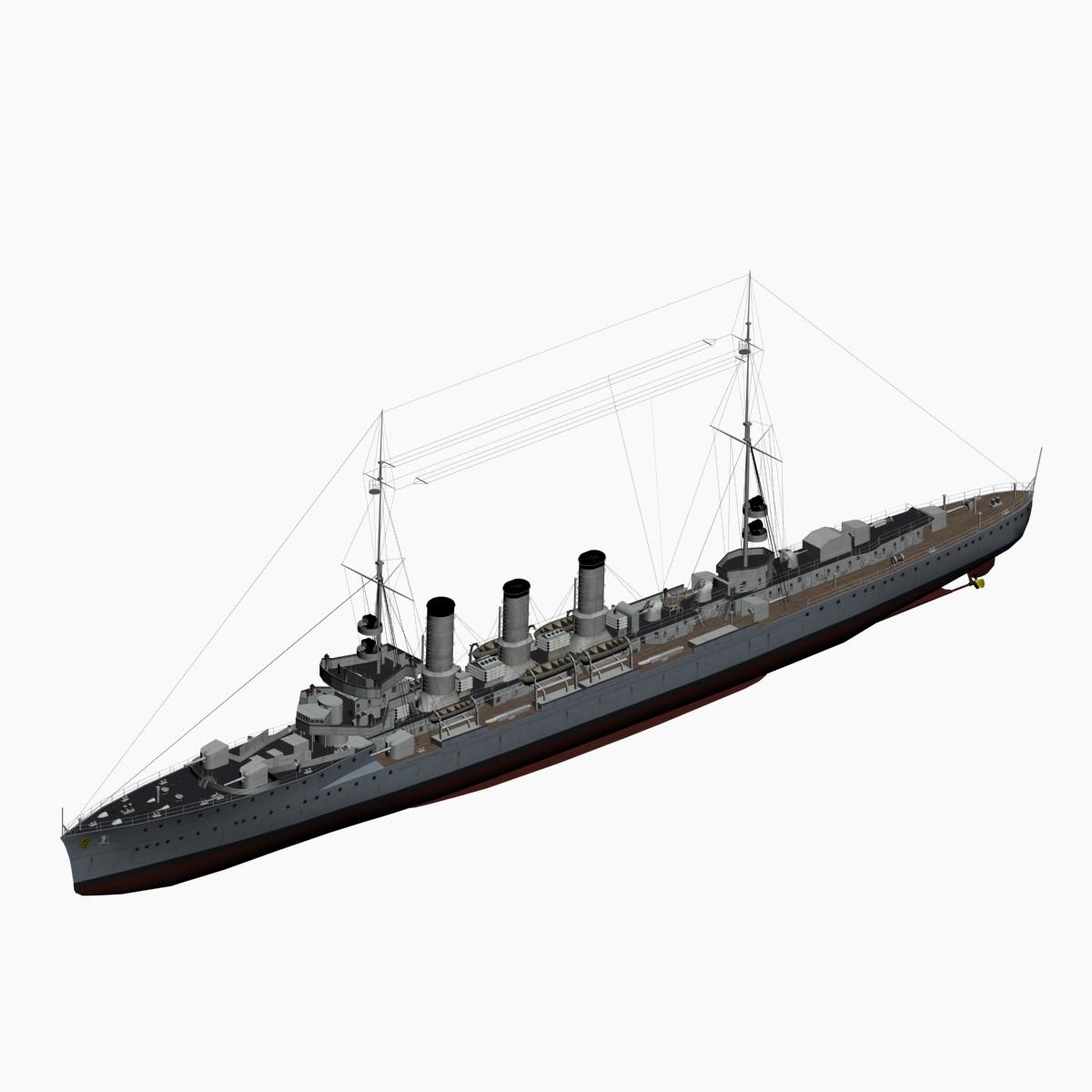 德累斯顿级防护巡洋舰图片