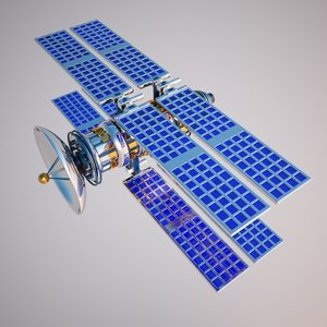 satellite 3d model
