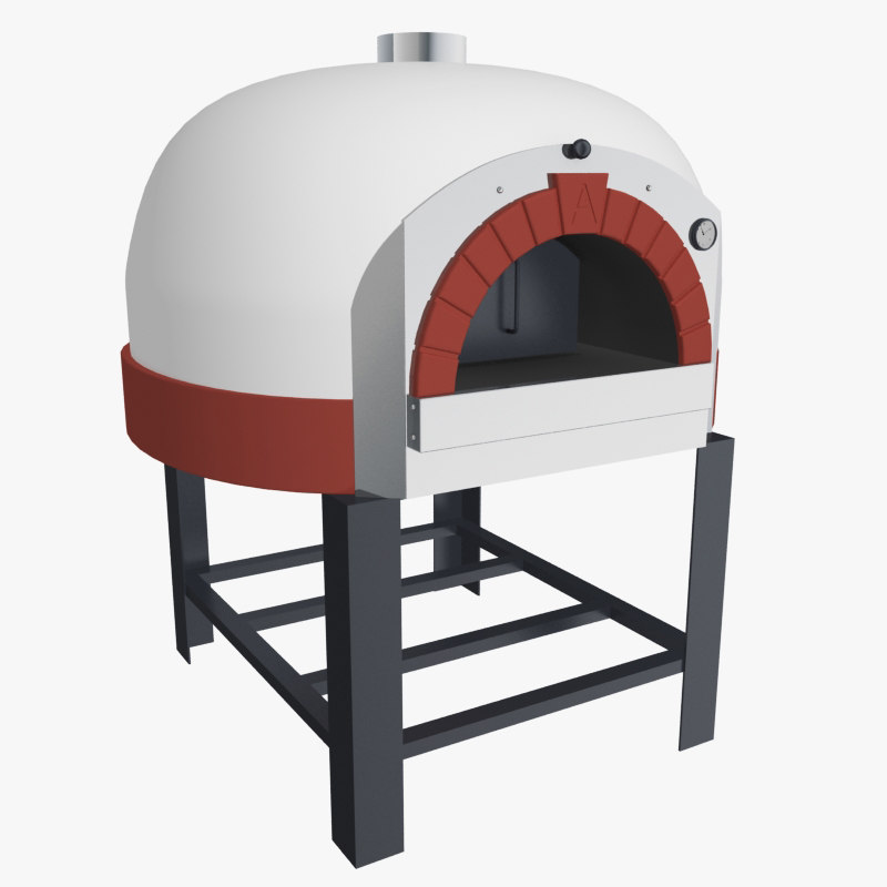 pizza oven 3d max