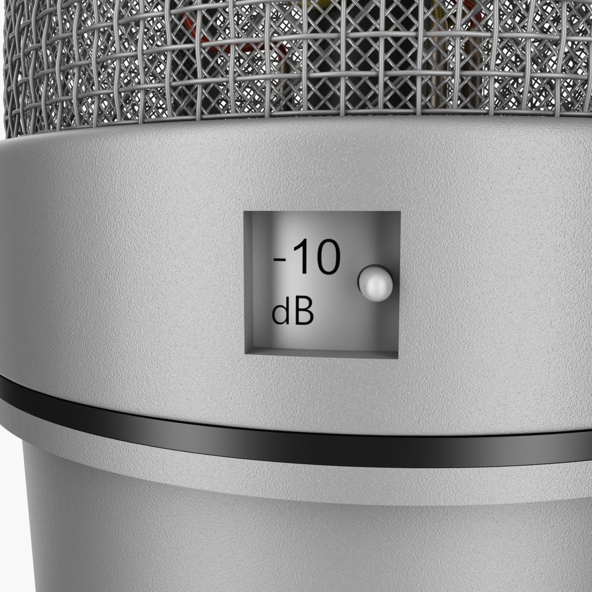 neumann u87 ai(rigged)3d模型