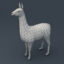 rigged llama 3ds