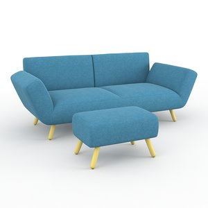 sofa leolux 3d model