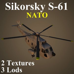 sikorsky nat helicopter 3d model