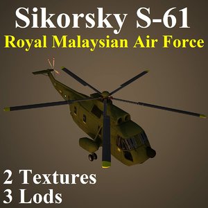 sikorsky rmf helicopter 3d max