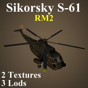 sikorsky rm2 helicopter 3d model