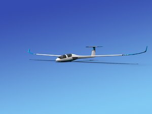 3d model dg-1000 glider