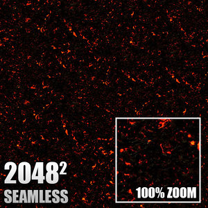 Seamless Tileable Lava Hardening Texture