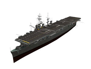 3dsmax spanish aircraft carrier dédalo
