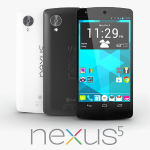 google nexus 5 3d model