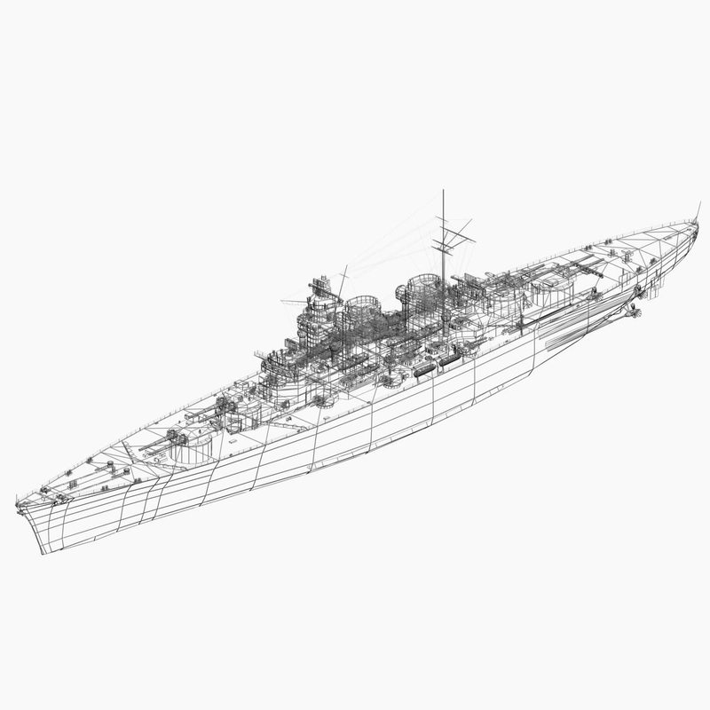 3d battleship project h39 ww2 german