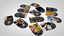 3d vinyl records covers model