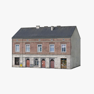 old building 3d max