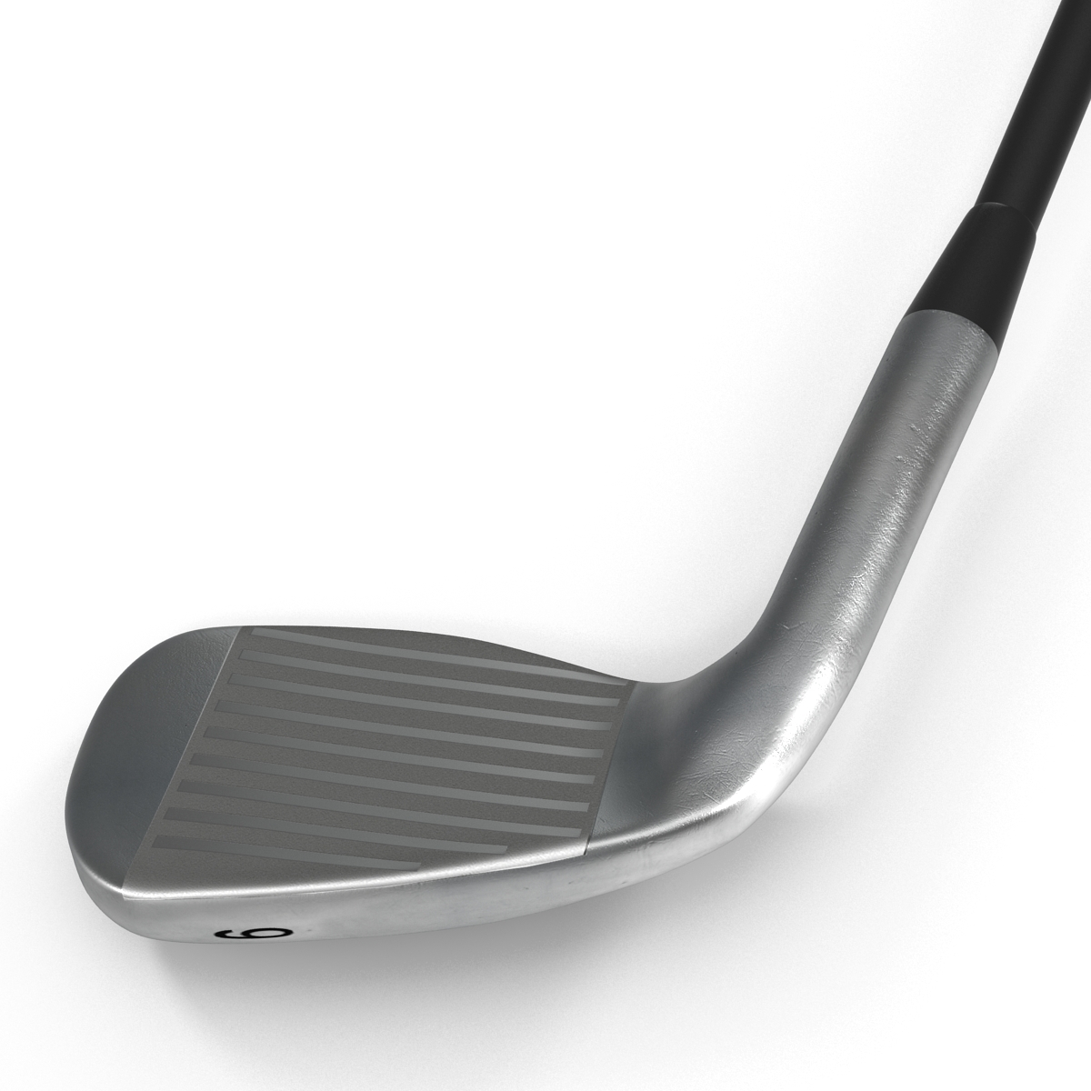 9 iron golf club 3d model