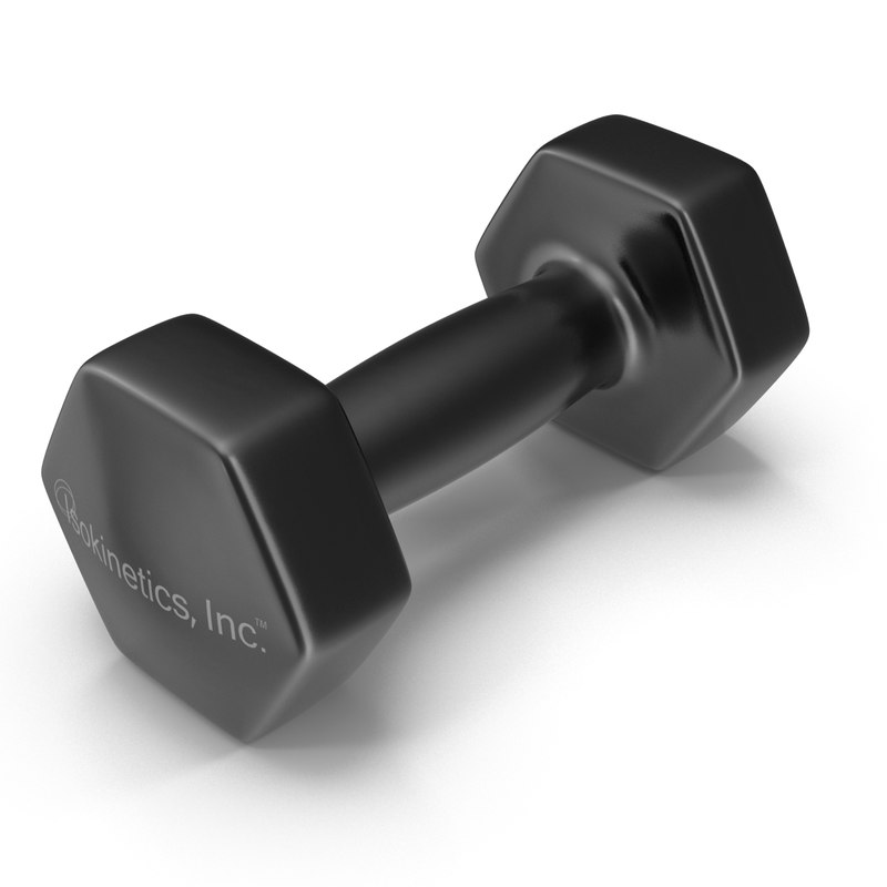 dumbbell weight 10 lb 3d c4d