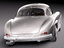 mercedes sl 1957 3d model