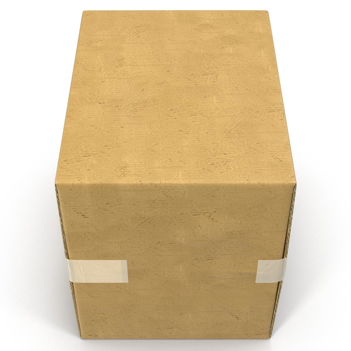 3ds max cardboard box 2