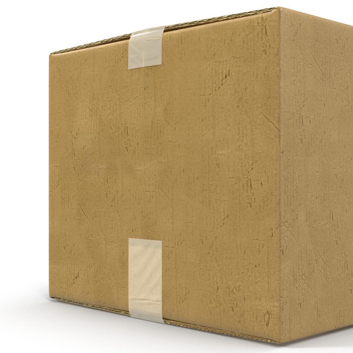 3ds max cardboard box 2