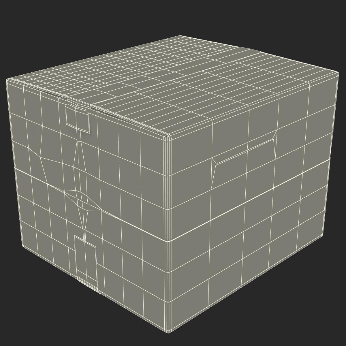 3ds max cardboard box 2