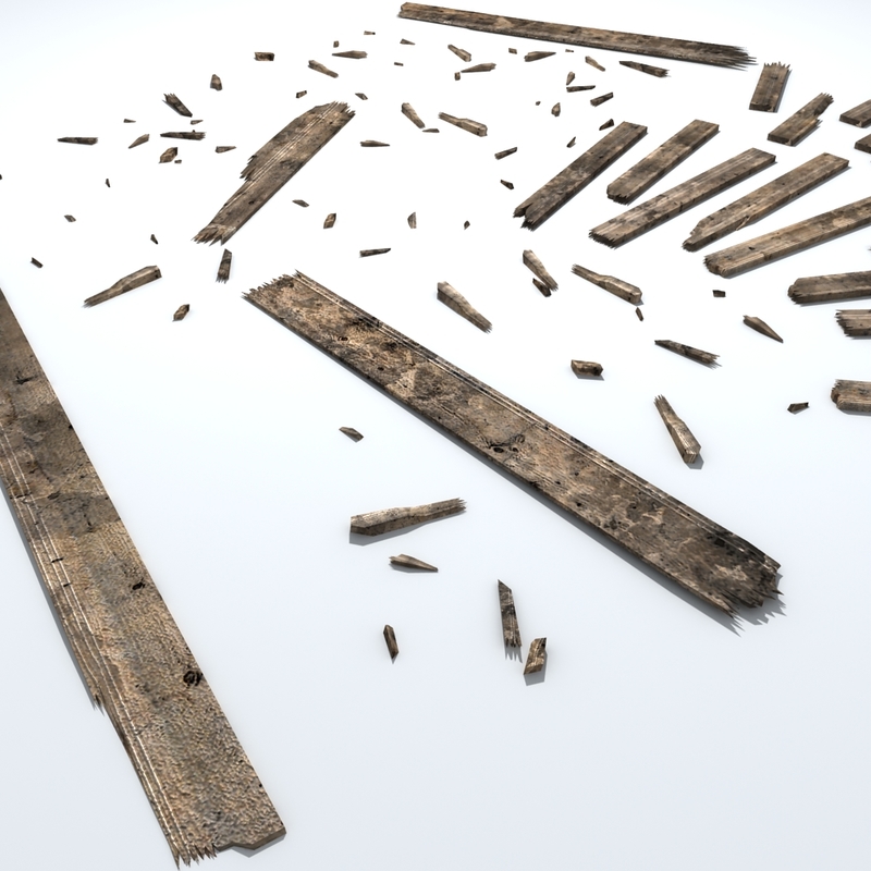 3d rubble debris