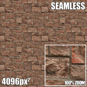 4096 Seamless Texture Brick V