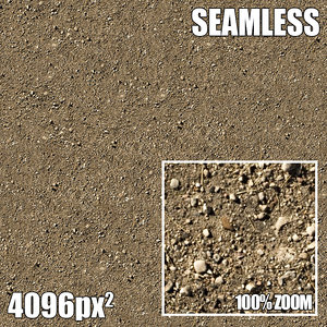 4096 Seamless Texture Gravel I