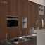 modern wood kitchen 3d max