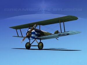 dxf sopwith camel fighter