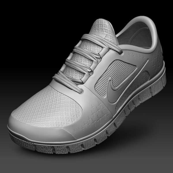 modelo 3d Nike Free Run 3 Women Coral - TurboSquid 922622