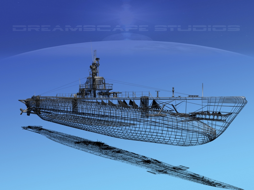 3d Subs Submarines Class Model