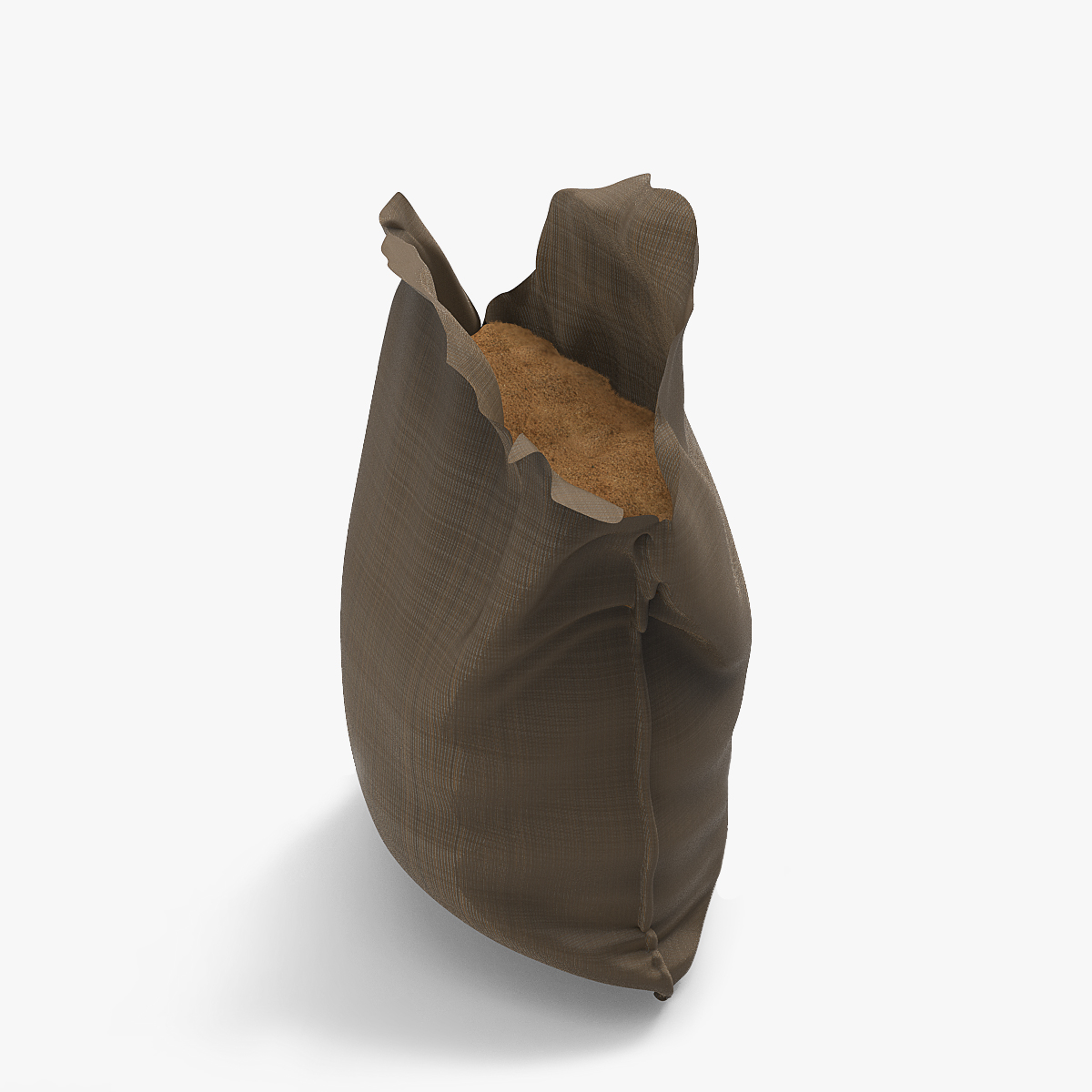 3d Model Sandbag Sand Open