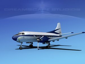3d model of propellers martin 202 executive