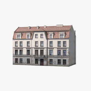 old building 3d max