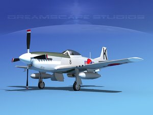 3ds mustang cockpit p-51d