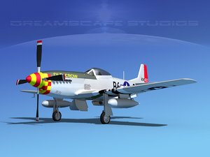 dxf mustang cockpit p-51d