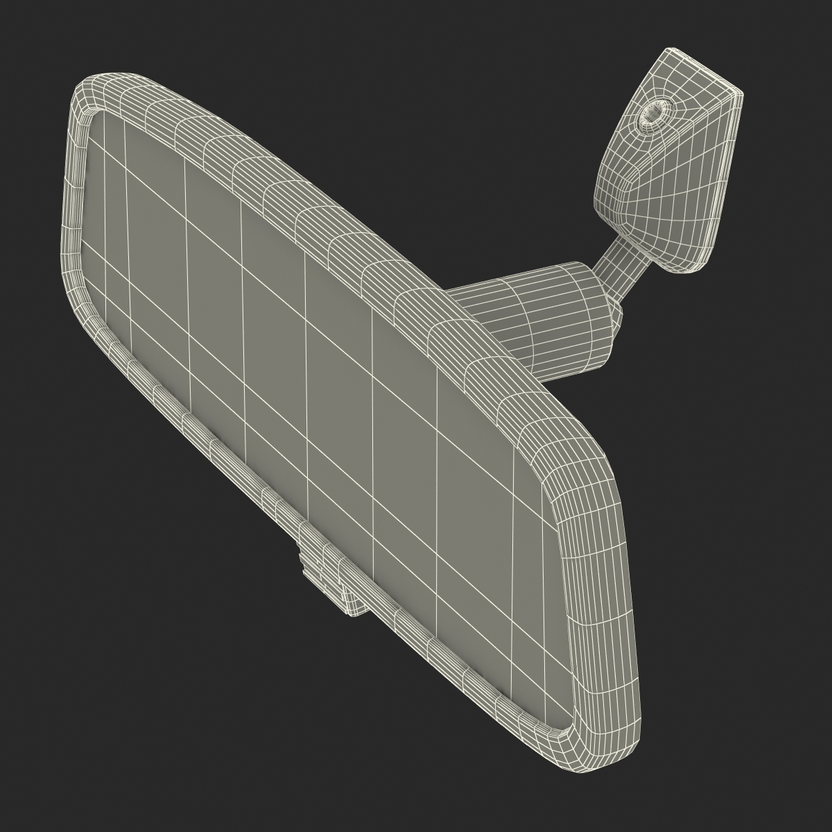 3d car rearview mirror