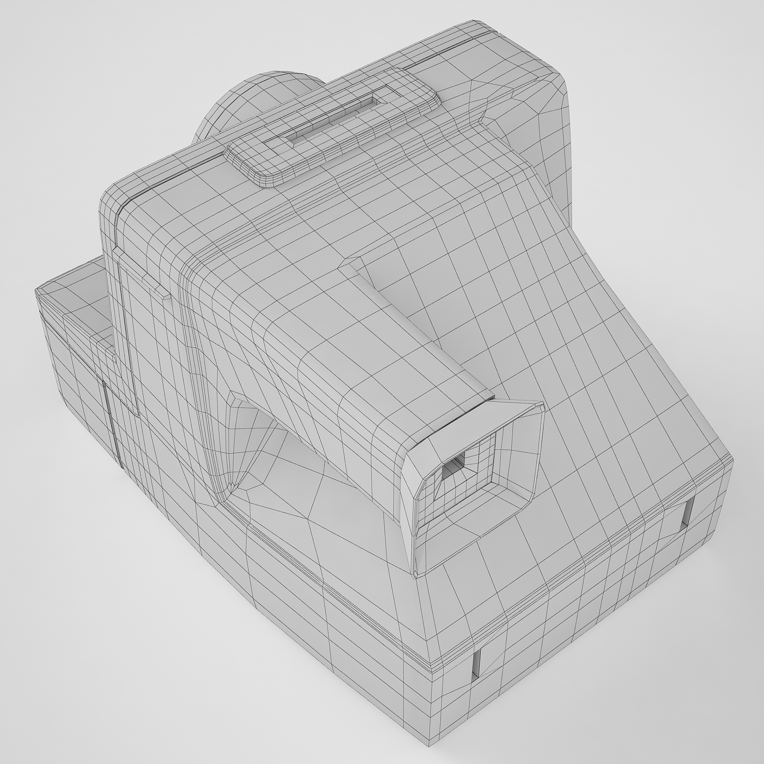 Polaroid Camera 3d Model