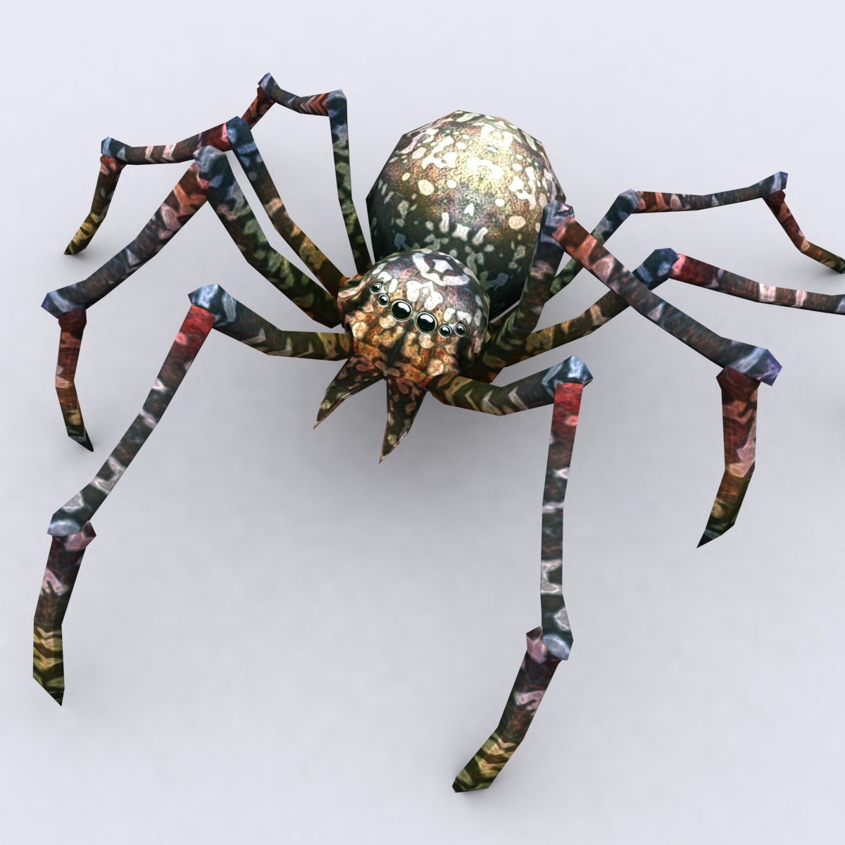 spiders-pack-3d-model