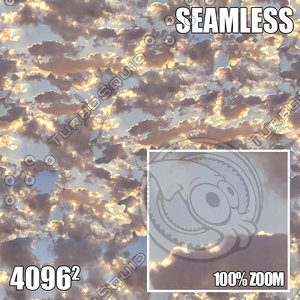 4096 Morning Sky Seamless
