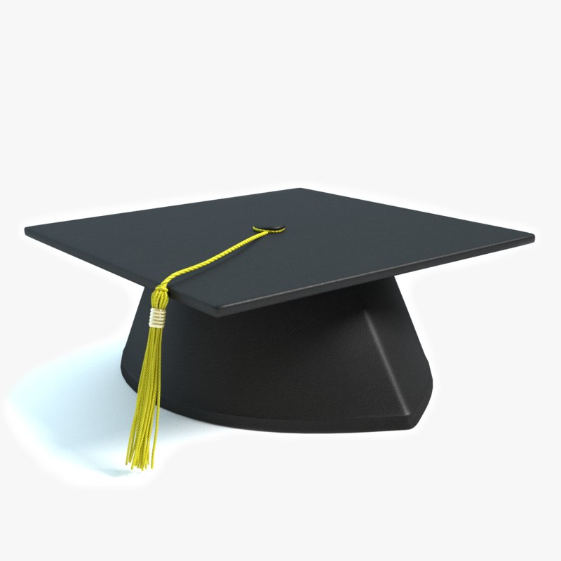3D Graduation Cap Template