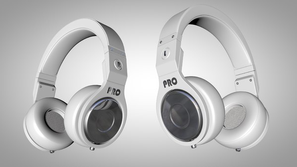3d model headphones head phone