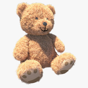 teddy bear 3d model