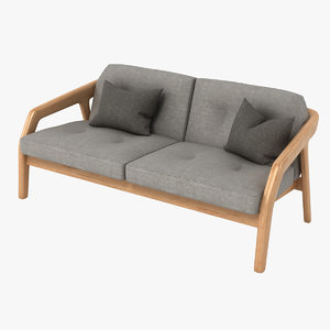 zeitraum friday sofa 3d model