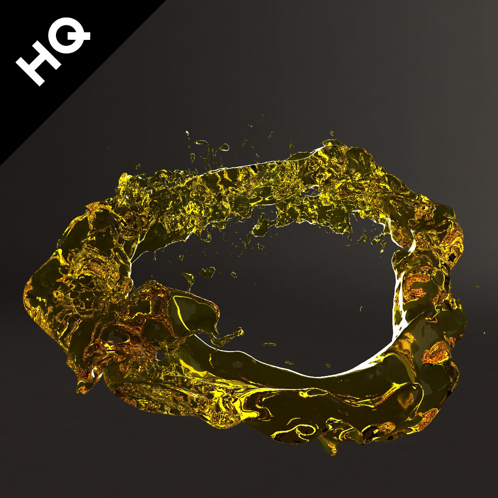 3d Splash Realflow Flow Model