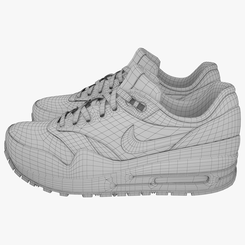 nike air 3d model