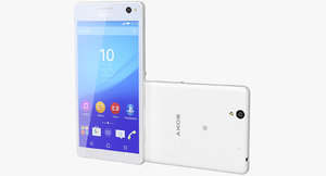3d model of realistic sony xperia c4