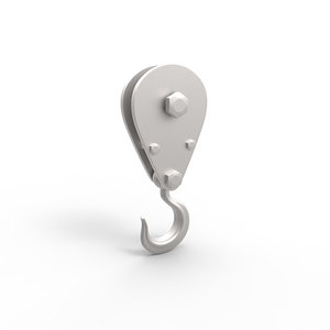 3d pulley hook