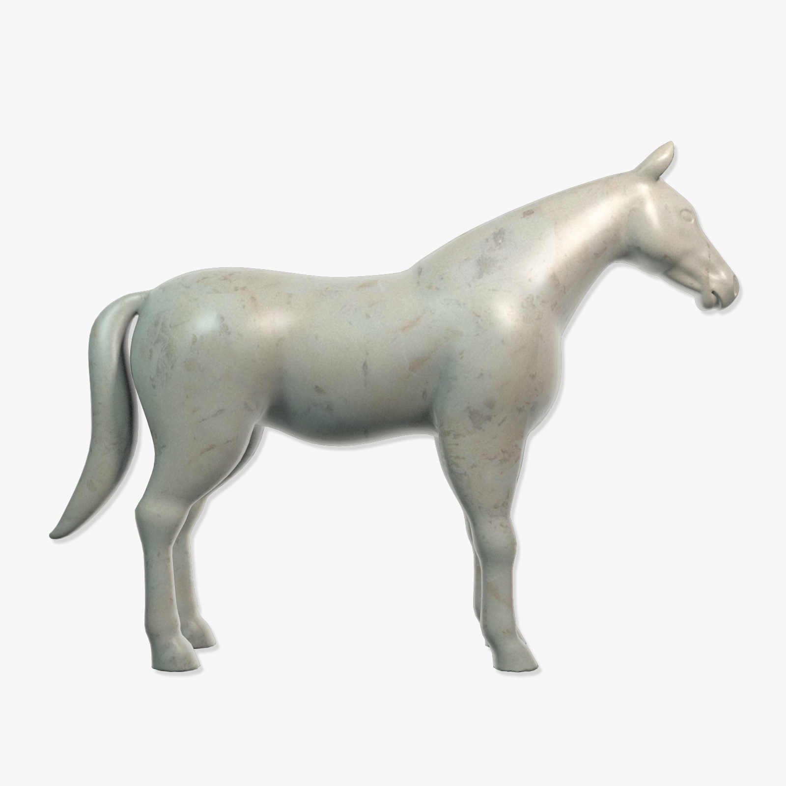 horse stl 3d model