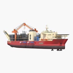 3d model fpu ship